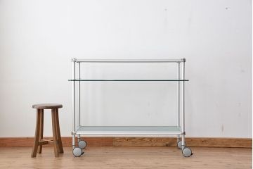 中古　イタリア製　rede guzzihi(グッチーニ)パソコンデスク(定価34万円)(机、在宅ワーク、在宅用)