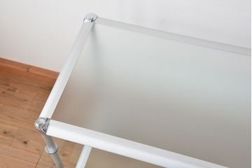 中古　イタリア製　rede guzzihi(グッチーニ)パソコンデスク(定価34万円)(机、在宅ワーク、在宅用)