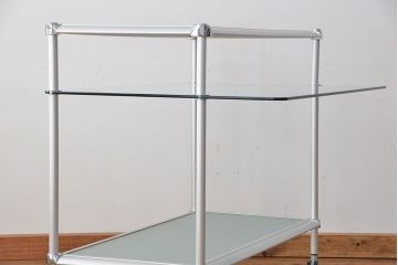 中古　イタリア製　rede guzzihi(グッチーニ)パソコンデスク(定価34万円)(机、在宅ワーク、在宅用)