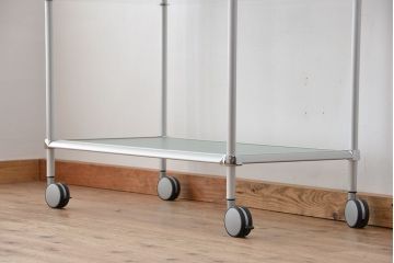 中古　イタリア製　rede guzzihi(グッチーニ)パソコンデスク(定価34万円)(机、在宅ワーク、在宅用)