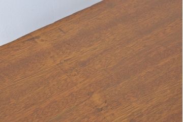 アンティーク家具　1960〜70年代　古い学校の使い込まれた大きな作業台(テーブル、机)