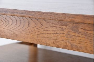 アンティーク家具　1960〜70年代　古い学校の使い込まれた大きな作業台(テーブル、机)
