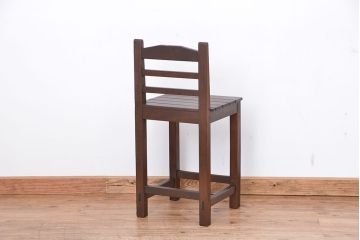 レトロ家具　昭和レトロ　1970年代シンプルな椅子　1脚(イス)