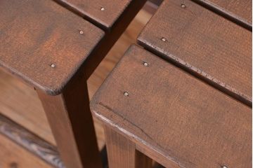 レトロ家具　昭和レトロ　1970年代シンプルな椅子　2脚セット