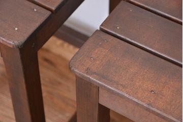 レトロ家具　昭和レトロ　1970年代シンプルな椅子　2脚セット