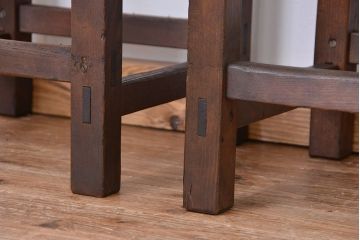 レトロ家具　昭和レトロ　1970年代シンプルな椅子　2脚セット