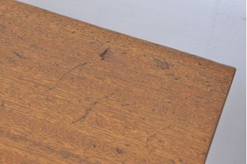 アンティーク家具　1960〜70年代　古い学校の使い込まれた大きな作業台?(テーブル、机)