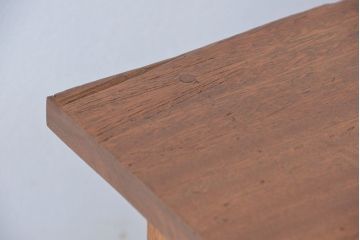 レトロ家具　昭和レトロ　古い学校の大きな木製作業台(テーブル・机)