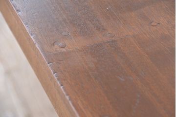 レトロ家具　昭和レトロ　古い学校の大きな木製作業台(テーブル・机)