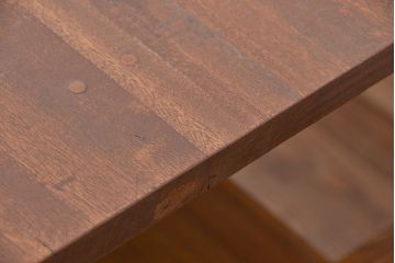 レトロ家具　昭和レトロ　古い学校の大きな木製作業台(テーブル・机)
