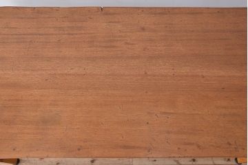 アンティーク家具　1960〜70年代　古い学校の使い込まれた大きな作業台?(テーブル、机)