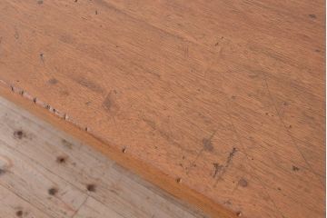 アンティーク家具　1960〜70年代　古い学校の使い込まれた大きな作業台?(テーブル、机)