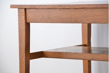 アンティーク家具　1960〜70年代　古い学校の使い込まれた大きな作業台?(テーブル、机)