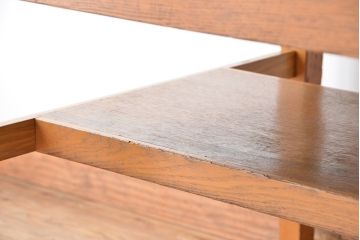 アンティーク家具　1960〜70年代　古い学校の使い込まれた大きな作業台?(テーブル、机)