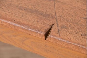アンティーク家具　1960〜70年代　古い学校の使い込まれた大きな作業台?(テーブル、机)