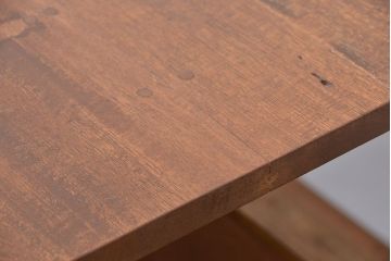 アンティーク家具　1960〜70年代　古い学校の使い込まれた大きな作業台?(テーブル、机)