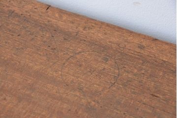 アンティーク家具　1960〜70年代　古い学校の使い込まれた大きな作業台?(テーブル、机)