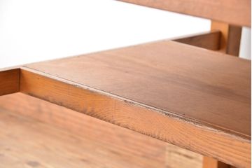 アンティーク家具　1960〜70年代　古い学校の使い込まれた大きな作業台?(テーブル、机)