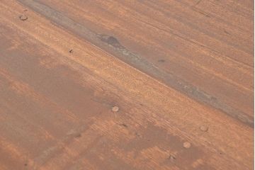 アンティーク家具　1960〜70年代　古い学校の使い込まれた大きな作業台(テーブル、机)