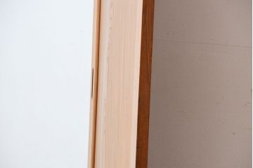 古民具・骨董　無垢欅材一枚板　上質な板戸4枚セット(帯戸)