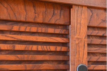 アンティーク家具　古民具・骨董　極上　特別注文造り　総欅無垢　重ね　美濃帳場箪笥