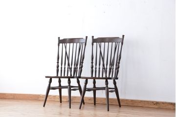 1970年代　中古　スティックバックチェア　2脚セット(椅子/イス)