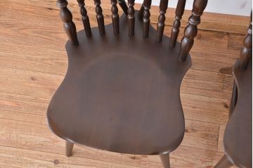 1970年代　中古　スティックバックチェア　2脚セット(椅子/イス)