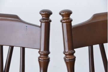 1970年代　中古　スティックバックチェア　2脚セット(椅子/イス)