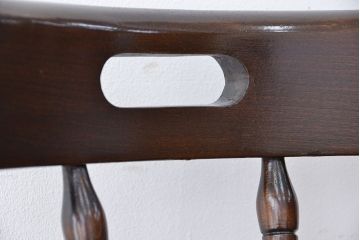 ヴィンテージ家具　イギリスビンテージ　かわいらしいダイニングチェア　1脚(椅子/イス)