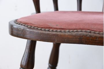 ヴィンテージ家具　イギリスビンテージ　かわいらしいダイニングチェア　1脚(椅子/イス)