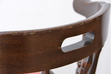 ヴィンテージ家具　イギリスビンテージ　かわいらしいダイニングチェア　1脚(椅子/イス)
