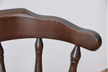 ヴィンテージ家具　イギリスビンテージ　かわいらしいダイニングチェア　2脚セット(椅子/イス)