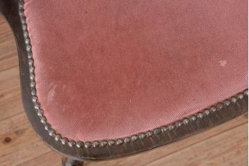 ヴィンテージ家具　イギリスビンテージ　かわいらしいダイニングチェア　2脚セット(椅子/イス)