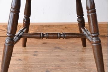 ヴィンテージ家具　イギリスビンテージ　かわいらしいダイニングチェア　2脚セット(椅子/イス)