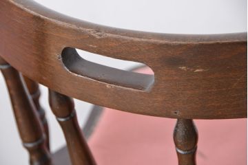 ヴィンテージ家具　イギリスビンテージ　かわいらしいダイニングチェア　2脚セット(椅子/イス)