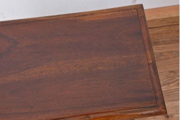 アンティーク雑貨　イギリスアンティーク　無垢材マガジンラック