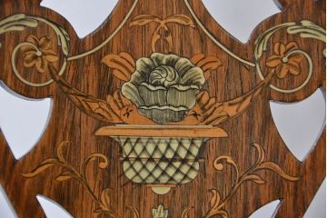 アンティーク家具　イギリスアンティーク　象嵌チェア(椅子、イス)　1脚