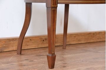 アンティーク家具　イギリスアンティーク　象嵌チェア(椅子、イス)　1脚
