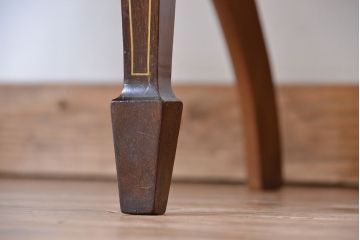 アンティーク家具　イギリスアンティーク　象嵌チェア(椅子、イス)　1脚