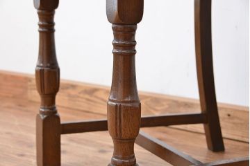 アンティーク家具　イギリスアンティーク　彫刻チェア　2脚セット(椅子、イス)