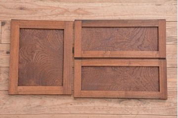 アンティーク家具　古民具・骨董　特別注文造り　三方欅材の上質な茶棚(飾り棚、収納棚、茶箪笥、水屋箪笥)