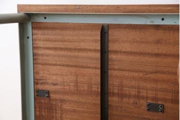 ラフジュオリジナル　4脚格納スツールの作業台(テーブル、机)