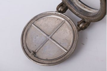 アンティーク雑貨　アンティーク 古い商店の蓋付きガラスビン[瓶]2個セット?(菓子瓶)