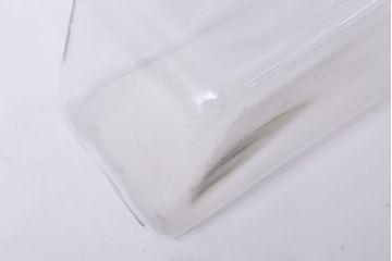 アンティーク雑貨　アンティーク 古い商店の蓋付きガラスビン[瓶]2個セット(菓子瓶)