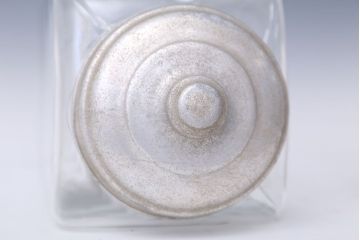 アンティーク雑貨　アンティーク 古い商店のガラスビン[瓶]2個セット(菓子瓶)
