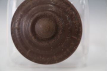 アンティーク雑貨　アンティーク 古い商店のガラスビン[瓶]3個セット(菓子瓶)