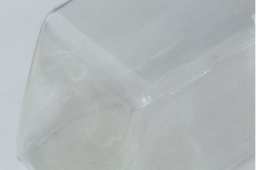 アンティーク雑貨　アンティーク 古い商店のガラスビン[瓶]3個セット?(菓子瓶)