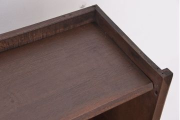 レトロ家具　★昭和レトロ　シンプルな本棚(飾り棚/ブックシェルフ)
