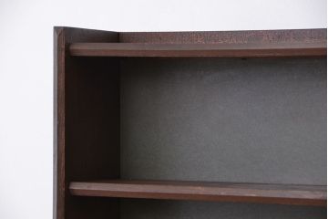 レトロ家具　★昭和レトロ　シンプルな本棚(飾り棚/ブックシェルフ)