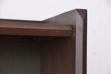 レトロ家具　★昭和レトロ　シンプルな本棚(飾り棚/ブックシェルフ)